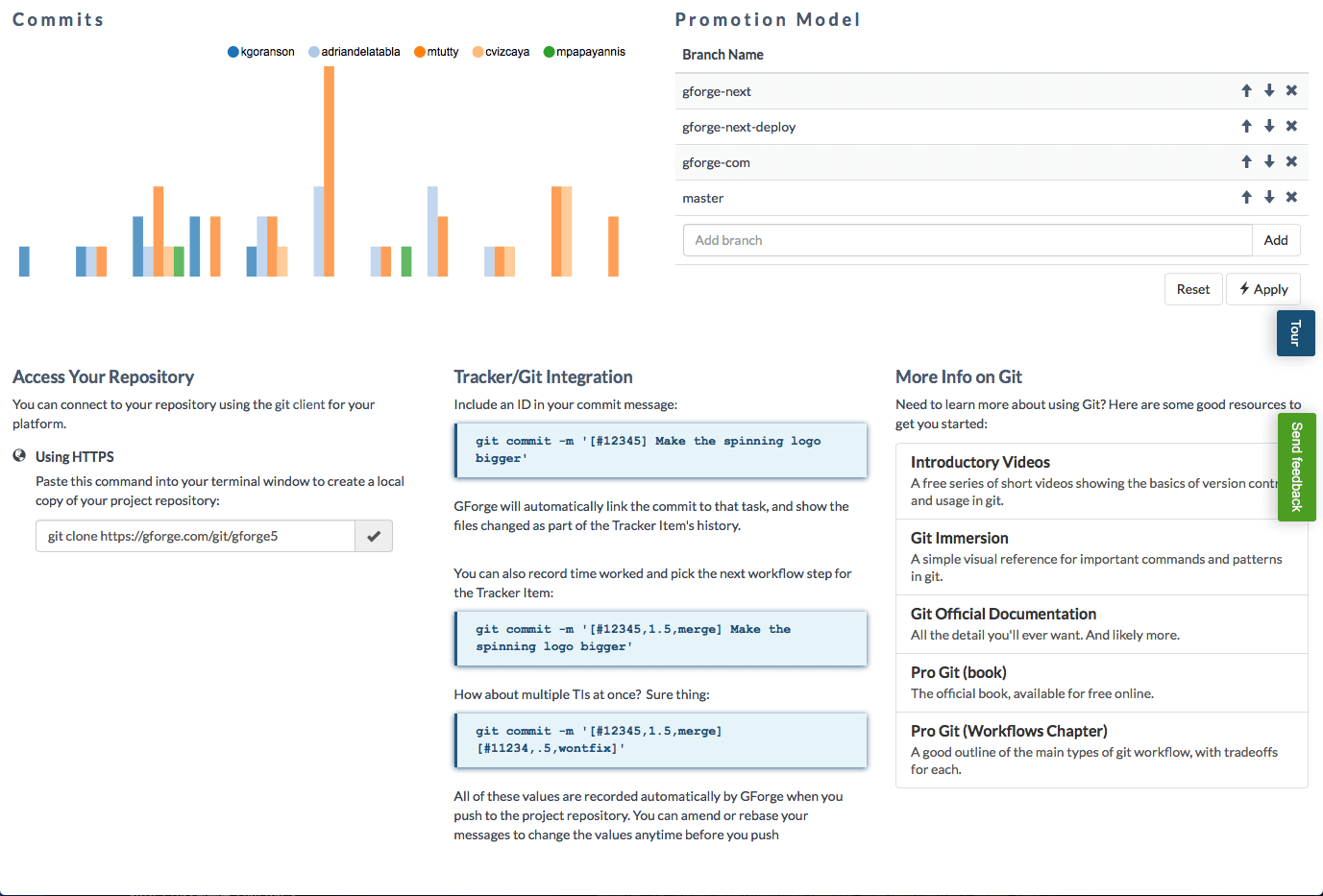 Not sure which environment a ticket has been deployed to? Once you define your promotion model in GForge you'll always know where the work is.